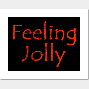 FEELING Jolly Red Posters and Art